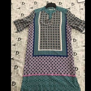 Cute and comfy multicolored dress